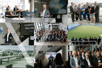 Collage mit Fotos von der Generalversammlung